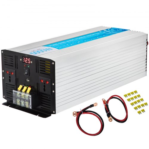Vevor Pur Sinus Onduleur 5000w 10000w Dc 24v Ac 230v Sinusoïdale Convertisseur