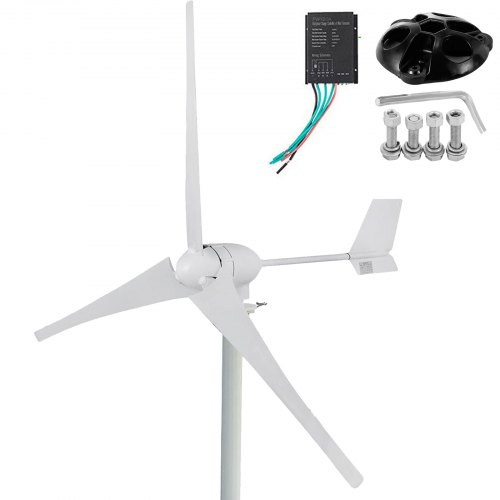 700w 24v Wind Turbine Eolienne 1.85m 45m/s Diamètre 1.85m Faibles Vibrations