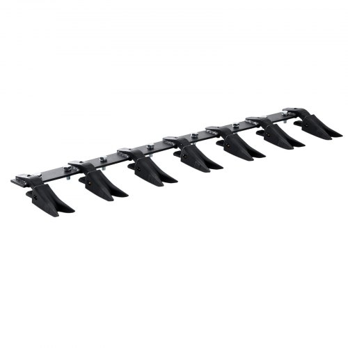 

VEVOR Barre de dents de godet, 53'', dent de godet de tracteur robuste pour chargeur de tracteur sous-compact, capacité de charge 2000 kg pour bords de coupe de godet 1/2" ou moins sans perçage requis