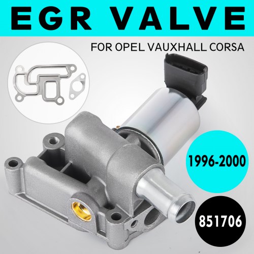 EGR VALVE INCL. GASKET OPEL CORSA B 1.0 i 12V BJ 96-00
