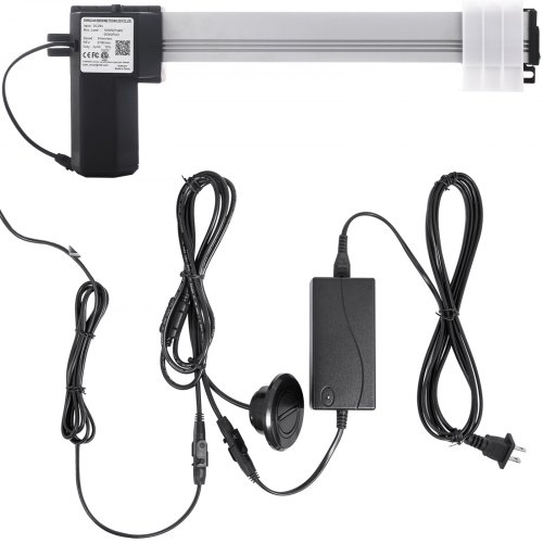 Vevor 300mm Vérin Actionneur Linéaire Dc 24v élévateur Poussoir Incliner 1000n