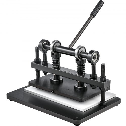 VEVOR Machine de Découpe du Cuir Manuelle 36x26cm Machine à Découper Manuelle Machine de Coupe du Cuir Machine de Découpage Manuelle pour Cuir Feuilles en Plastiques Feuilles en Caoutchouc