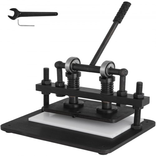 VEVOR Machine de Découpe du Cuir Manuelle 260x150 mm Machine à Découper Manuelle Machine de Coupe du Cuir Machine de Découpage Manuelle pour Cuir Feuilles en Plastiques Feuilles en Caoutchouc