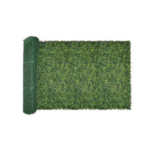 

VEVOR Mur Végétal Artificiel, 300x100 cm, Panneau Mural Décoratif Herbe de Milan Emboîtable, pour Décoration Intérieure et Extérieure, Couverture de Clôture Intimité en Lierre, Brise-vue Mural Jardin