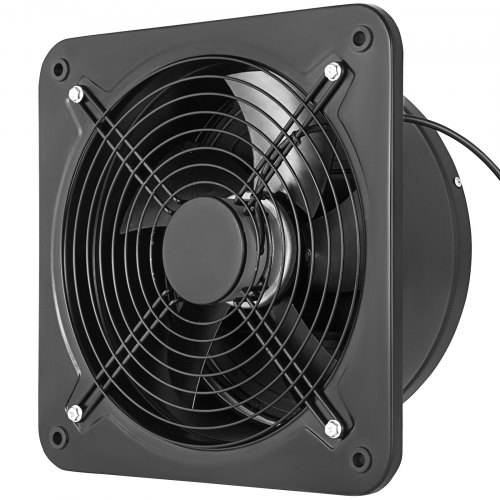

VEVOR Ventilateur d'Extraction 300 mm, Extracteur d'Air de Ventilation Murale en Métal, Ventilateur d'Aspiration de Ventilation Faible Bruit, Volume d'Air 2850 m³/h, pour Systèmes d'Échappement Air