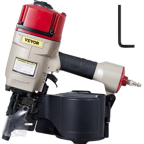 VEVOR Riveteuse pneumatique CN80,Cloueuse pneumatique,Agrafeuse Pneumatique Pistolet à Riveter à Écrou Pneumatique pour le cerclage des sièges d'auto/des matelas à ressorts/de la literie/de la clôture