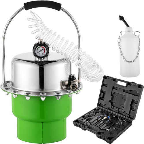 VEVOR Purgeur de Frein Capacité 5 L, Purgeur de Frein Pneumatique en Acier, Purgeur de Frein et d’Em