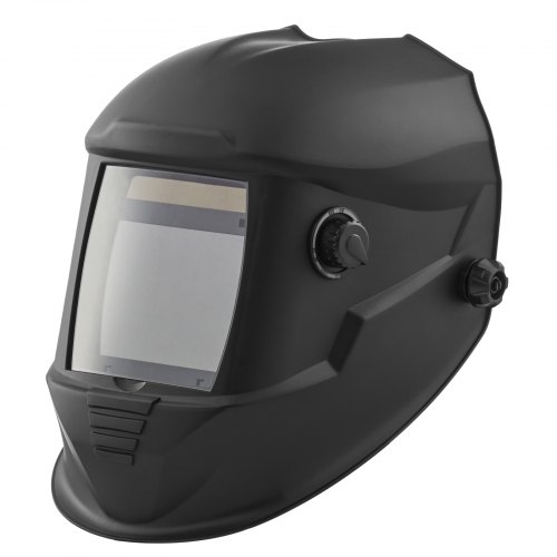 

VEVOR Casque de Soudage Solaire à Obscurcissement Automatique Couleur Réelle Grande Vue 100 x 80 mm, avec 4 Capteurs Arc, Teinte DIN 4/5-9/9-13, pour Soudage TIG MIG ARC, Meulage, Découpe, Série METIS