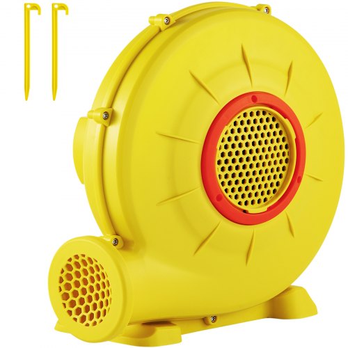 

VEVOR Souffleur d'air pour maison de rebond gonflable 450 W 0,6 CV pompe à air