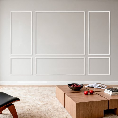 

VEVOR Kit Moulure Murale Prédécoupée 3 Lots Cadres Moulure Murale 79 cm 80 cm 61 cm 91 cm pour Déco Intérieure Salon Chambre Couloir Mur d'Accent, Polystyrène, Léger, Prêt à Peindre, Étanche, Blanc