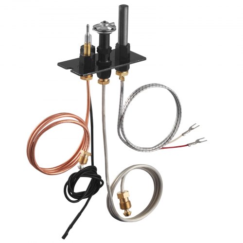 

VEVOR Ensemble de veilleuse à gaz, références OE 10002265, 10002264, SRV10002264, kit d'allumage de remplacement pour foyer au gaz naturel et liquéfié, pour Majestic Vermont Castings Temco Dutchwest