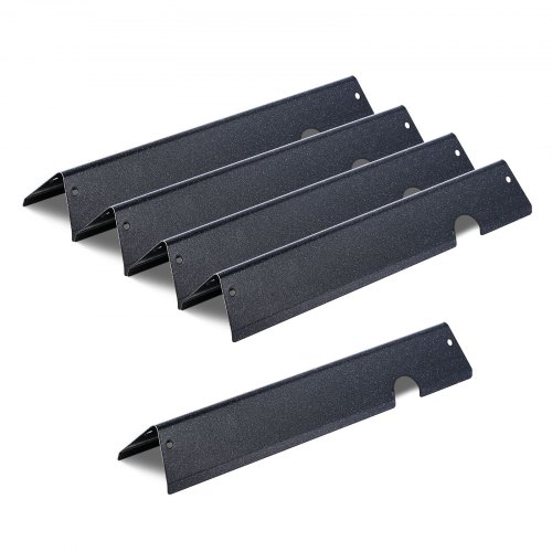 

VEVOR Barres Cache-brûleurs 5PCs, Déflecteur de Graisse pour Brûleur de 44 cm en Acier Émaillé, Pièce de Rechange pour Weber Genesis II 310, 315, 335, 340, E/S 325s, ES/SX 325s, E/S 335, EX/SX/EPX-335