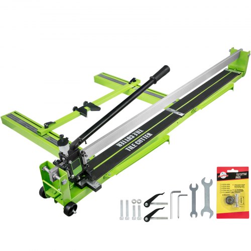 VEVOR Coupe-carrelage Manuel TG-02-1,2m Coupeur de Carrelage Manuel pour Couper les Matériaux en Pierre y Compris les Carreaux de Sol Normaux/les Carreaux Polis