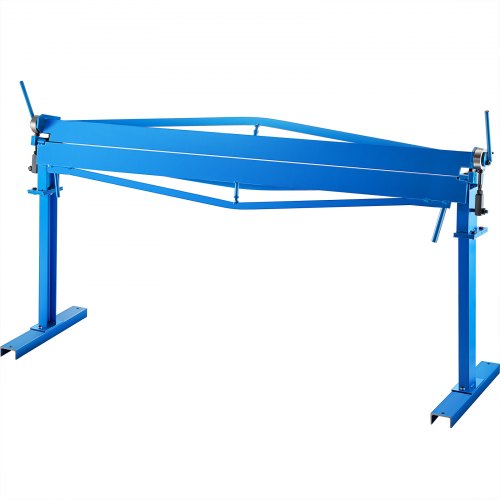 VEVOR Plieuse de Tôle Manuelle, Pliage 1830x0,8 mm Cintreuse Tôle, Angle Courbure 0-120° Presse Plieuse, en Acier Robuste Appareil de Cintrage, 2 Pinces à Stabiliser pour Travaux des Métaux Atelier