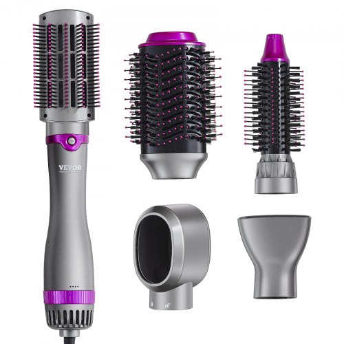 

VEVOR Brosse Sèche-cheveux 5 en 1 Styler Multifonction Pro Ionique pour Boucler