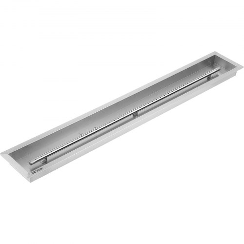 VEVOR Brasero Intérieur Extérieur Inox Bac à Feu en Acier Inoxydable Encastrer dans Table Basse Fonc