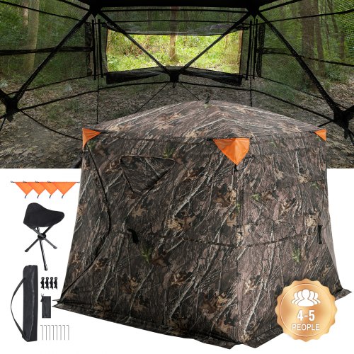 

VEVOR Store de chasse transparent 270° maille unidirectionnelle 4 à 5 personnes