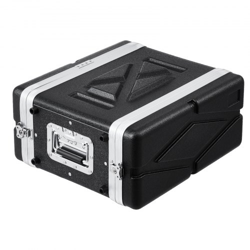 

VEVOR Mallette Rack 4U 317,5 mm Valise de Transport Coque en ABS avec Poignée