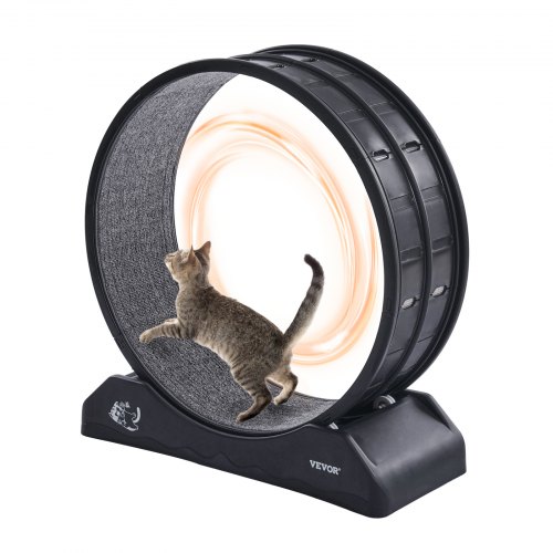 

VEVOR Roue d'Exercice pour Chat Grande Roue de Course d'Intérieur 80 cm Noir