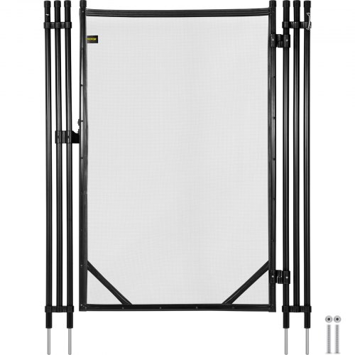 VEVOR Filet Souple Protect Enfant PisCône Noire, Barrière PisCône de 4x2,5 pi, Kit Barrière PisCône