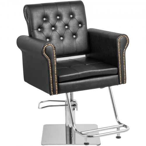 Vevor Fauteuil Salon De Coiffure Chaise Barbier Hydraulique Esthétique Morderne
