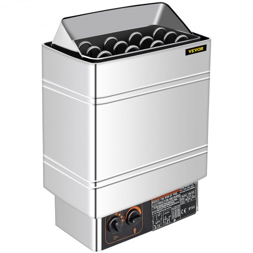 VEVOR Poêle électrique de Sauna 8 kW Poêle de Sauna électrique 380-415 V avec Contrôleur Interne pou