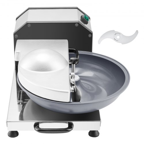 

VEVOR Robot Culinaire et Hachoir à Légumes 3000 tr/min, Robot Multifonction en Acier Inoxydable de Qualité Alimentaire, avec Lame Incurvée en S, pour Hacher Rapidement Fruits, Restaurant, Maison