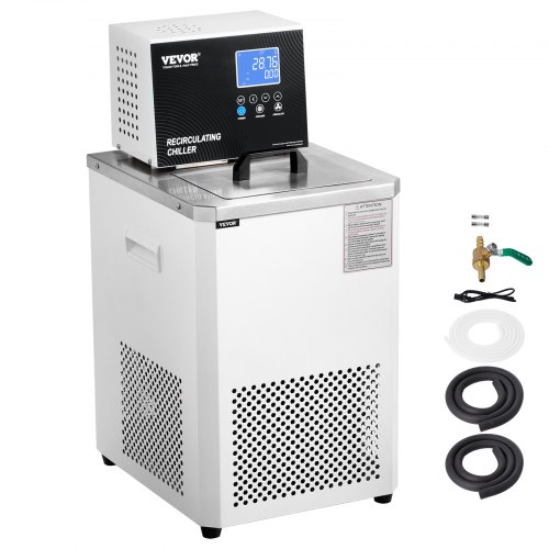 

VEVOR Refroidisseur à circulation de laboratoire en acier inox 6 L -20℃ à 100 ℃