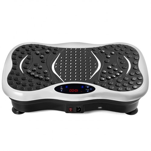 

VEVOR Machine d'Entraîneur de Forme Physique d'exercice Complet de Corps Plateforme de Vibration du Corps Entier Fitness Entraîneur Lcd écurie Coffre Fort Bluetooth Maison Bureau Blanc Lecte