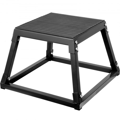 Pliométrique Squat Jump Boîte Plyo Box 30cm 12 Muscle Antidérapant Fitness Noir