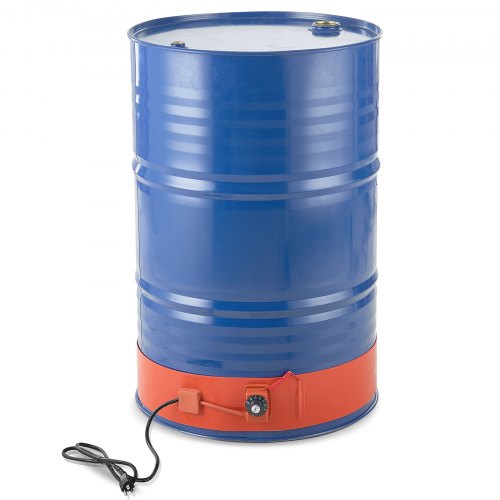 

VEVOR Bande Chauffante de Baril en Métal 55gal 1200W 125mm 30°C-150°C Réglable