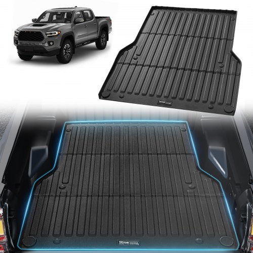 

VEVOR Tapis de Coffre Tapis de Benne en TPE Épais pour Toyota Tacoma 2005-2023