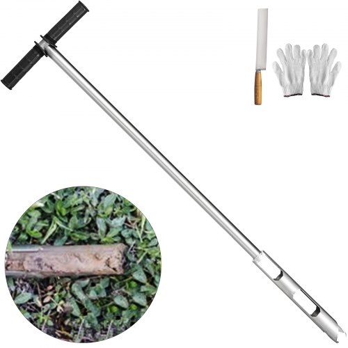 Sonde Pour Echantillonneur De Sol Dutch Drill Sol Dur Poignée En Caoutchouc