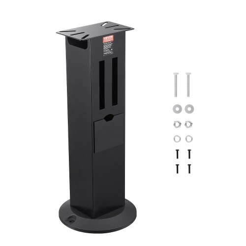 

VEVOR Support de Touret à Meuler avec Plaque de Montage 28 x 17 cm, Socle de Meuleuse d'Établi Robuste, Hauteur Confortable 835 mm, avec Compartiments de Rangement de Meules, Base Stable en Fonte