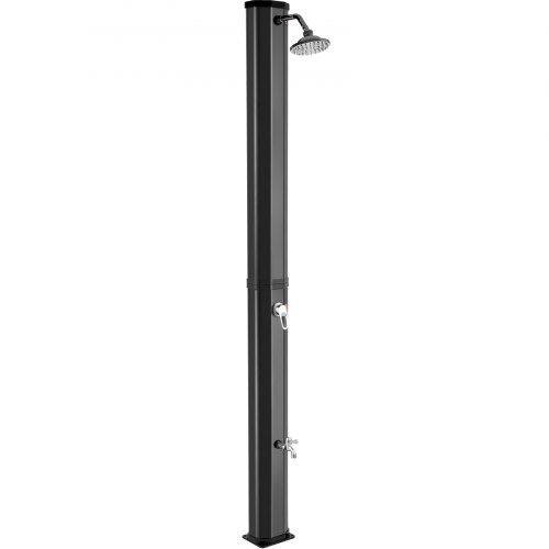 VEVOR Douche de Jardin Solaire 35 L 217 cm Douche de Piscine Extérieur 60 Douche Solaire de Piscine Rotation 360° Utilisation en Extérieur pour Jardin Cour Piscine Extérieure Plage Spa de Piscine