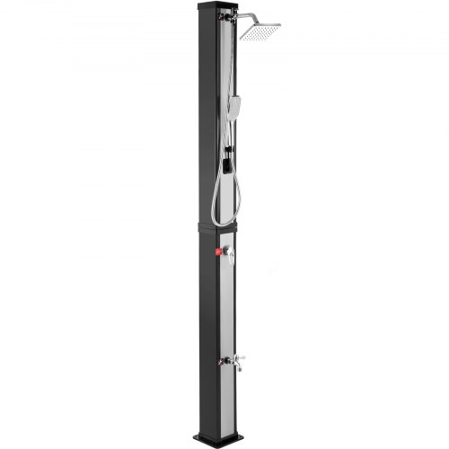 VEVOR Douche de Jardin Solaire 40 L 217 cm Douche de Piscine Extérieur 60 Douche Solaire de Piscine Rotation 360° Utilisation en Extérieur pour Jardin Cour Piscine Extérieure Plage Spa de Piscine