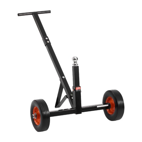 

VEVOR Chariot de Remorque 272 kg Hauteur 42 cm 56 cm Boule 47,3 mm Pneus Pleins