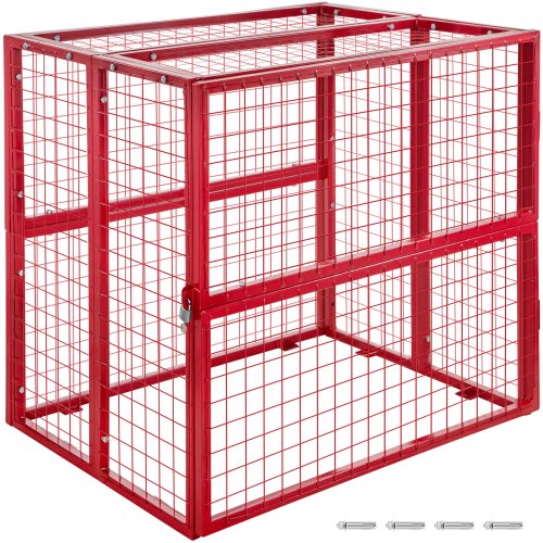 VEVOR Cage de Stockage Verticale de Bouteilles de Gaz 6 Cylindres de 42 livres