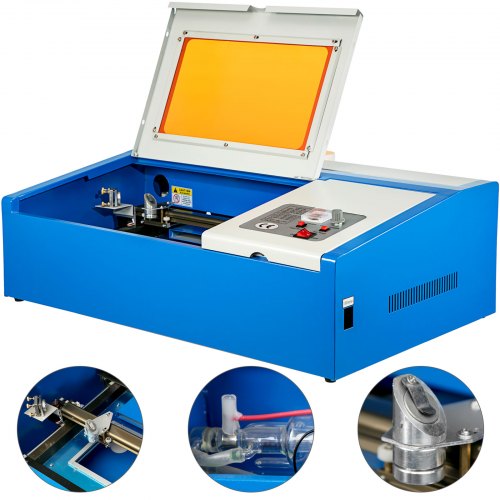 Vevor 40w Co2 Laser Graveur Machine De Gravure Laser Engraving Machine 300x200mm