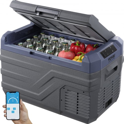 

VEVOR Réfrigérateur Portable à Compression Mini Frigo 30 L Zone Unique Voiture