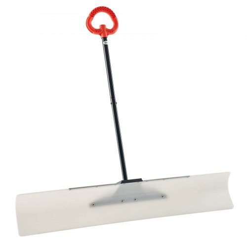 

VEVOR Pelle à Neige, 122 cm, Poussoir à Neige avec Poignée Ergonomique, Lame en Plastique PEHD, Pelle de Déneigement à Manche Segmenté, Pousse-neige Portable pour Nettoyage Allées Escaliers Trottoirs