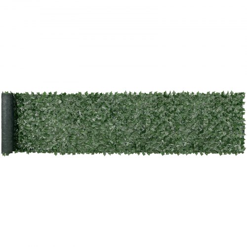 

VEVOR Haie Artificielle 99x502 cm Brise Vue Clôture de Lierre Artificiel Intimité Support en Tissu Maillé et Joint Renforcé Déco Fausses Feuilles pour Jardin, Extérieur, Cour, Balcon, Terrasse, Patio