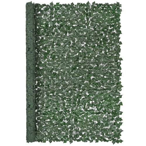 

VEVOR Haie Artificielle 244x183 cm Brise Vue Clôture de Lierre Artificiel Intimité Support en Tissu Maillé et Joint Renforcé Déco Fausses Feuilles pour Jardin, Extérieur, Cour, Balcon, Terrasse, Patio