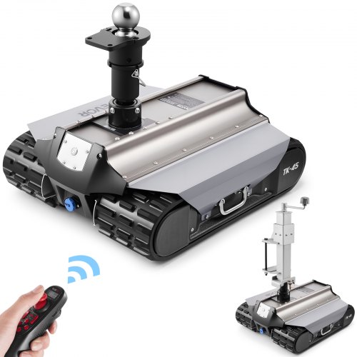 

VEVOR Déplace Caravane Électrique, Capacité de Remorquage Maximale 4082 kg, Déplaceur de Remorque Télécommandé, avec Longue Portée sans Fil 100 m, pour Plupart Camping-car, Caravane, Bateau, Remorque