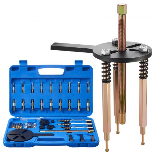 

VEVOR Kit d'Extracteur de Roulements à 3 Mâchoires 36PCs, Kit d'Extraction de Roulements Internes et Externes sans Arbre Intérieur, Multifonctionnel, avec Étui de Rangement Portable Robuste, Atelier