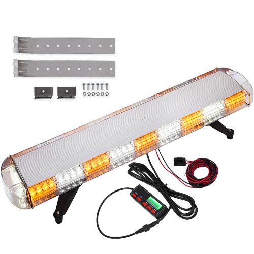 12-24v Led Barre Lumineuse De Stroboscope 80w Strobe Light Bar Stroboscopique
