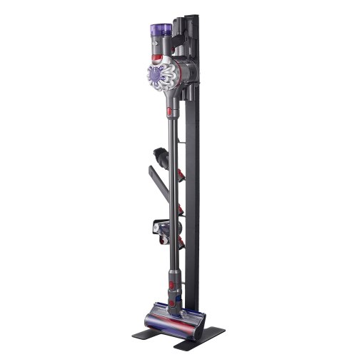 

VEVOR Support d'aspirateur, pour Dyson V6 V7 V8 V10 V11 V15, porte-aspirateur stable avec 6 crochets pour aspirateurs verticaux sans fil Dyson DC30 DC31 DC34 DC35 DC58 DC59 DC62 D74 et accessoires