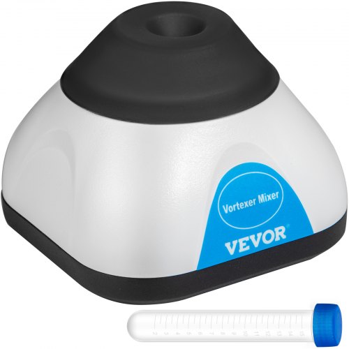 VEVOR Mini Agitateur Vortex 3000 tr/min Fixe 50 mL Mélangeur à Vortex Liquide Tactile Agitateur de Laboratoire Vortex Orbital 6 mm Mélange Encre Peinture Tube à Essai Atelier Salon Labo
