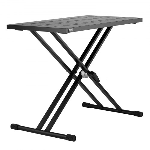 

VEVOR Table DJ avec support portable pour ordinateur portable et contrôleur DJ, cabine DJ, hauteur réglable, support de clavier et plateau de table pliables en X, support de mixage audio, 820 x 495 mm