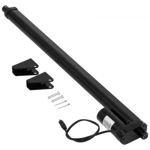 VEVOR Actionneur Linéaire 900N Course d'Actionneur Linéaire Support de Montage, Actionneur Linéaire Robuste de Moteur Électrique 12V DC Vitesse de Déplacement 10mm/s Ascenseur TV (50.8cm/20pouce)